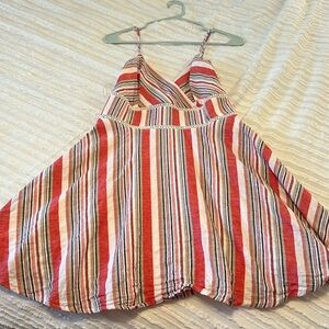 Blue rain cute dress